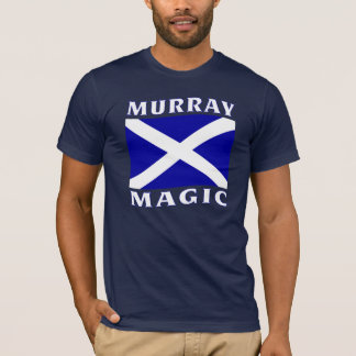 Camiseta TShirt da mágica de Murray dos azuis marinhos