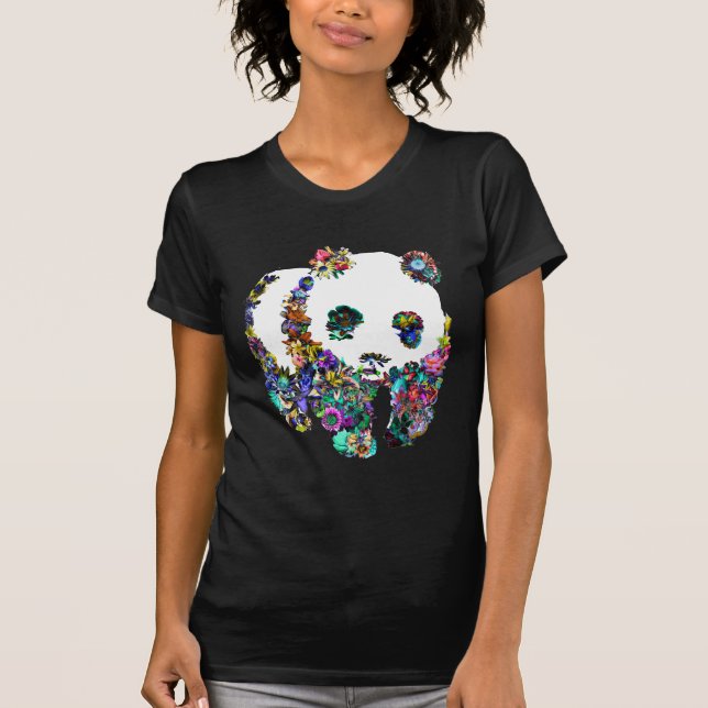 Camiseta tshirt da natureza da panda (Frente)