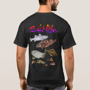 Camiseta tshirt da pesca