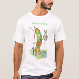 Camiseta Tshirt da pesca do feijão