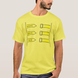 Camiseta Tshirt da rainha da jaqueta amarela de Freddie