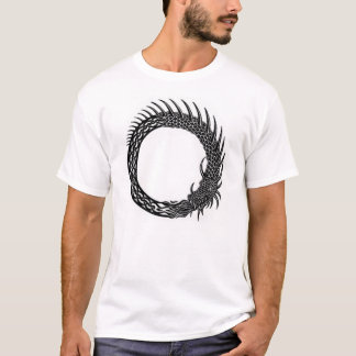 Camiseta Tshirt da serpente do mundo de Jormungandr