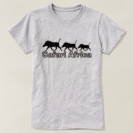 Camiseta Tshirt de África do safari