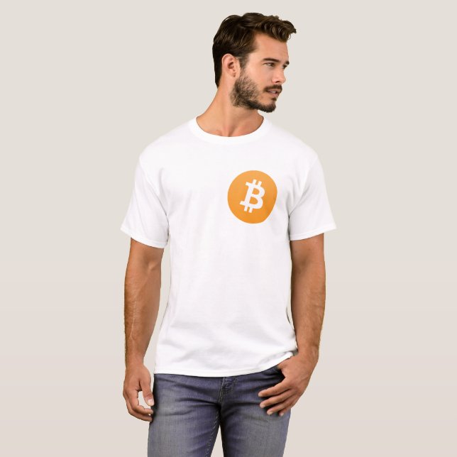 Camiseta Tshirt de Bitcoin (Frente Completa)