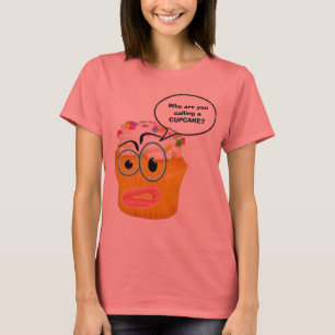 Camiseta Tshirt de fala do cupcake