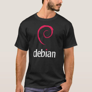 Camiseta Tshirt de Linux Debian