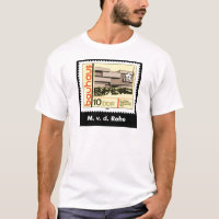 Tshirt de Mies camionete der Rohe RDA Carimbo