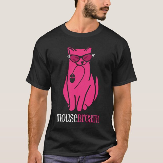 Camiseta tshirt de mousebreath.com - compartimento felino (Frente)