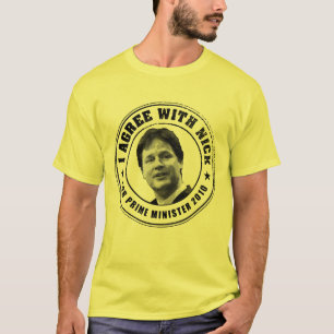 Camiseta Tshirt de Nick Clegg
