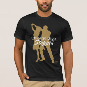 Camiseta TShirt de Steppin do estilo de Chicago