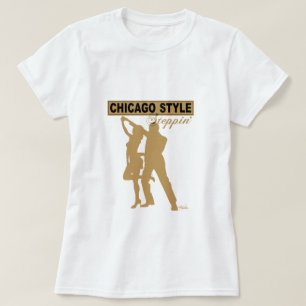 Camiseta TShirt de Steppin do estilo de Chicago