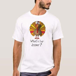 Camiseta Tshirt de Turquia da acção de graças o que é para