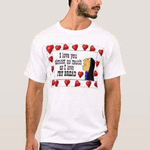 Camiseta Tshirt do amor de Frybread