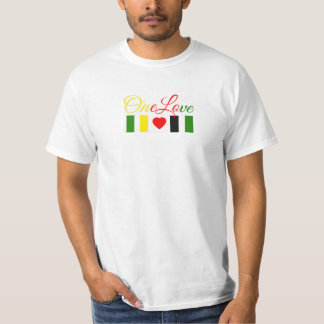 Camiseta Tshirt do amor do valor um