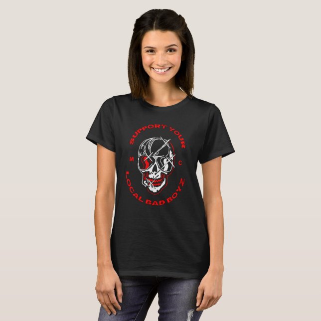 Camiseta TShirt do apoio do BB das mulheres (Frente Completa)