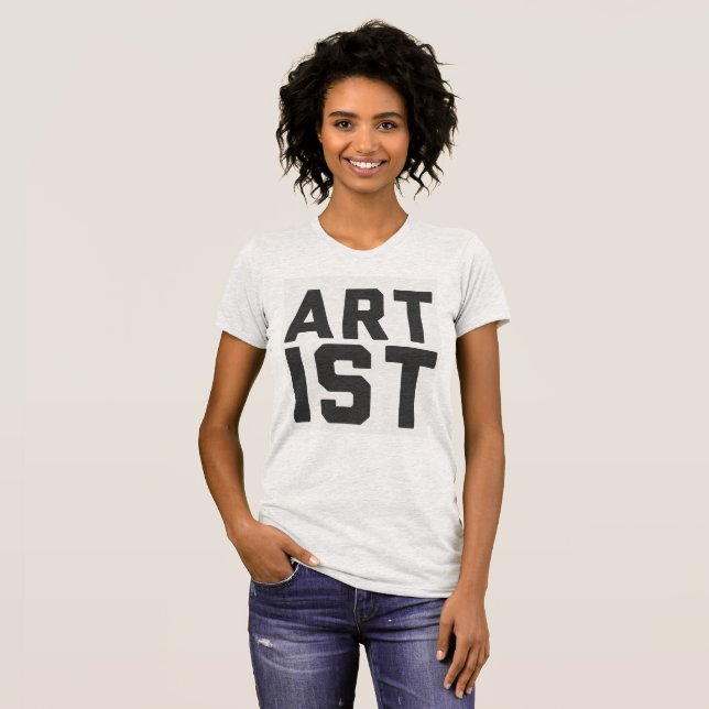Camiseta Tshirt do artista (Frente Completa)