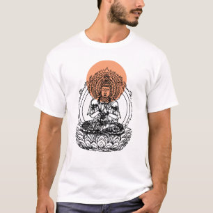 Camiseta Tshirt do Bodhisattva de Buddha do japonês