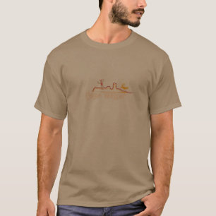 Camiseta Tshirt do caminhante de Ridge do Petroglyph