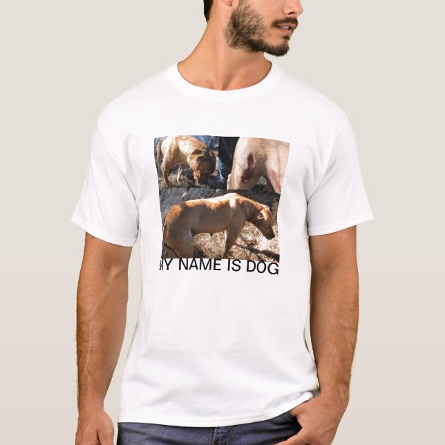 Camiseta TShirt do cão (Frente)
