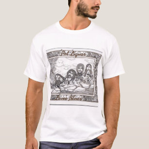 Camiseta Tshirt do Cobrir do Álbum Potliquor Levee Blues