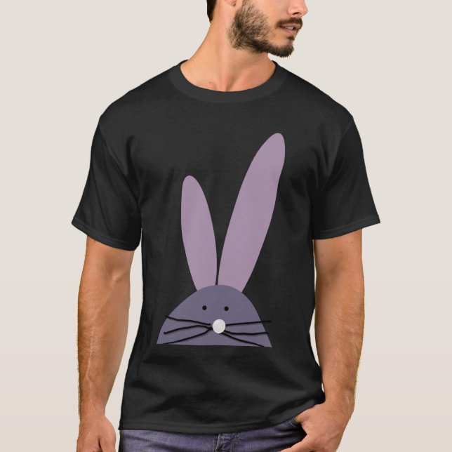 Camiseta Tshirt do coelhinho da Páscoa (Frente)