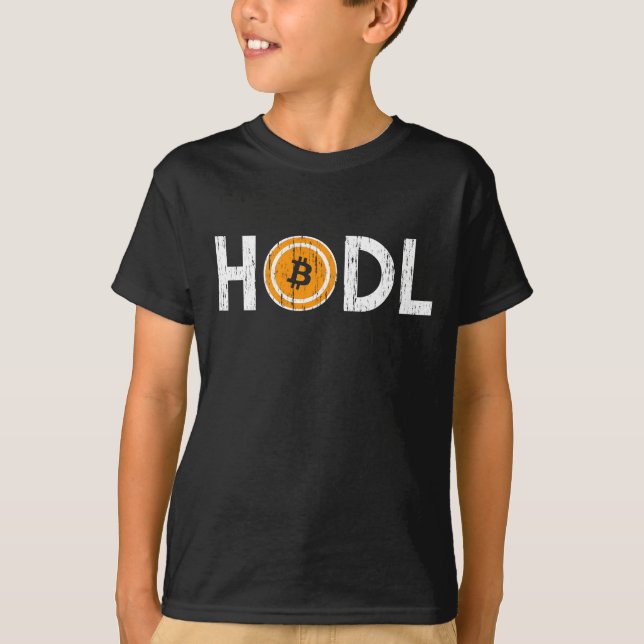 Camiseta Tshirt do cryptocurrency de Bitcoin (Frente)