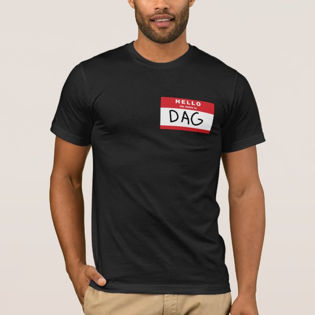 Camiseta Tshirt do DAG (Frente)