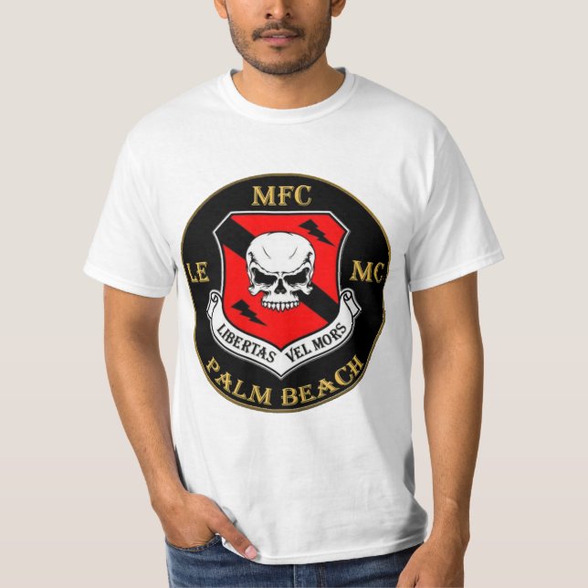 Camiseta Tshirt do desafio do Palm Beach do MFC (Frente)