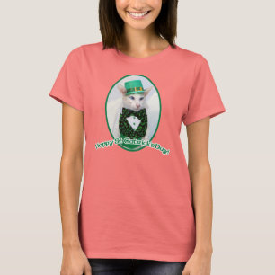 Camiseta Tshirt do Dia de São Patrício por Skeezix McCat