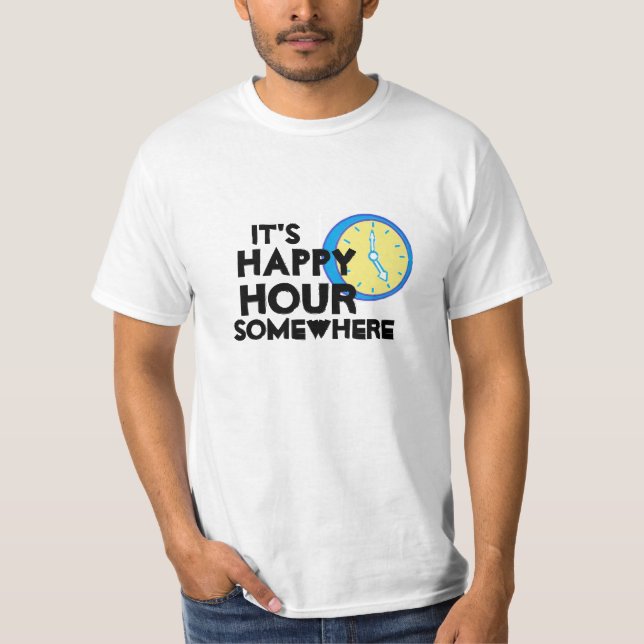 Camiseta Tshirt do happy hour (Frente)