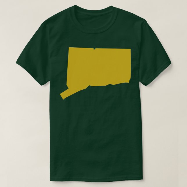 Camiseta TShirt do mapa de estado de conexão (Frente do Design)
