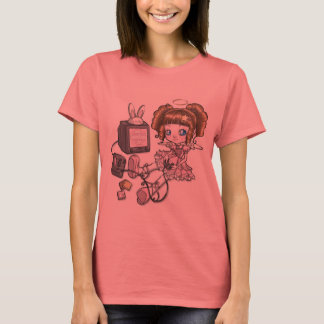 Camiseta Tshirt do Mascot do Anjo para Jogos