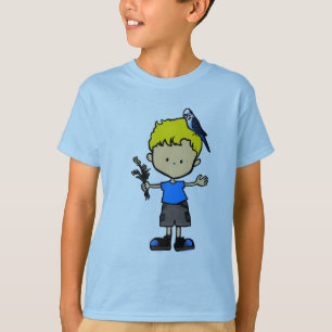 Camiseta Tshirt do menino #3 de Budgie (T11-3b2)