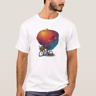 Camiseta Tshirt do monstro 2 da bicicleta
