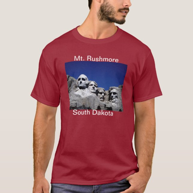 Camiseta Tshirt do Mt Rushmore SD (Frente)