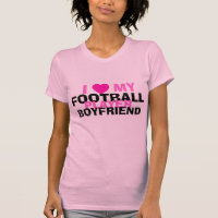 Tshirt do namorada do futebol