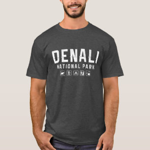 Camiseta Tshirt do parque nacional de Denali (Alaska) -