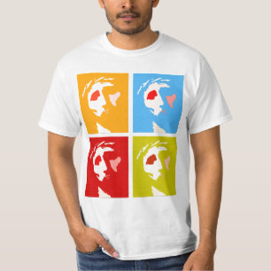 Camiseta tshirt do pop art do Jesus Cristo
