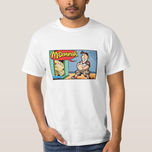 Camiseta Tshirt do pundonor de McDominals (Frente)