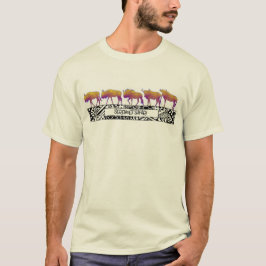 Camiseta Tshirt do safari de Serengeti África