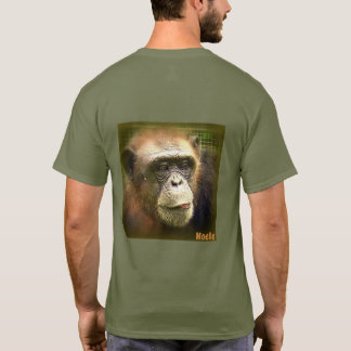 Camiseta Tshirt do salvamento do chimpanzé de Noelle