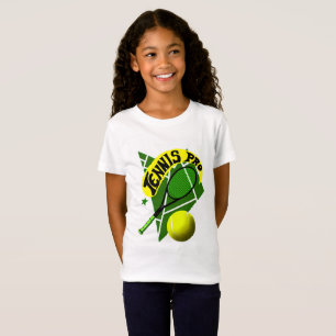 Camiseta Tshirt do tênis para meninas