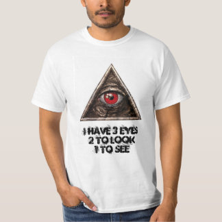 Camiseta tshirt do terceiro olho