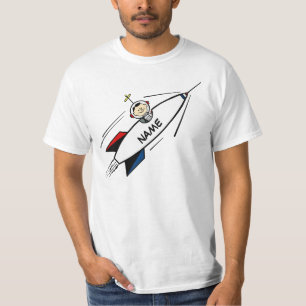 Camiseta TShirt do valor, desenhos animados do homem de