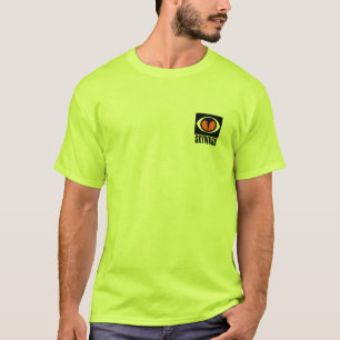 Camiseta TShirt do VERDE da SEGURANÇA de SKYWARN