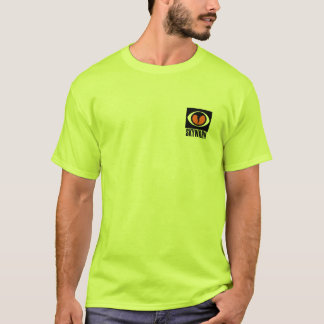 Camiseta TShirt do VERDE da SEGURANÇA de SKYWARN
