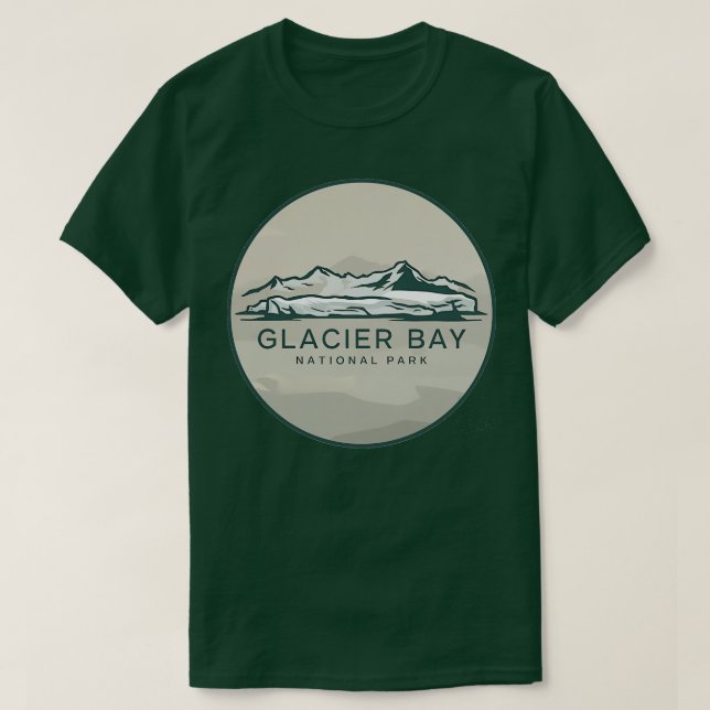Camiseta Tshirt do Viagem do Parque Nacional da Baía de Gla (Frente do Design)