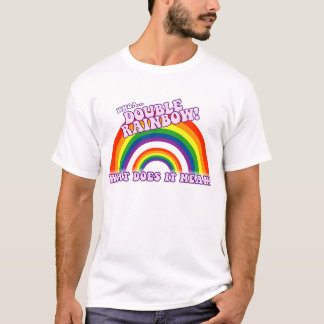 Camiseta Tshirt dobro do arco-íris