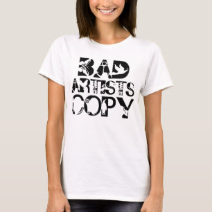 CAMISETA TSHIRT DOS ARTISTAS DOS ARTISTAS MAUS BOM