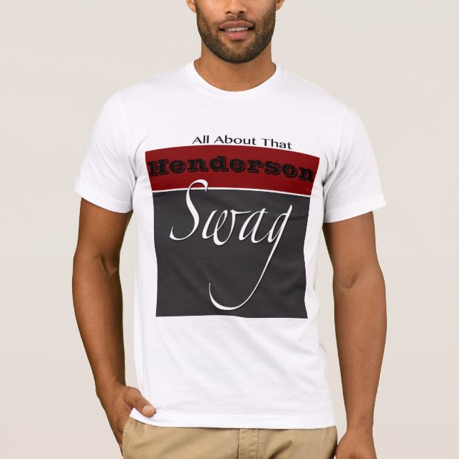 Camiseta Tshirt dos ganhos da família de Henderson (Frente)